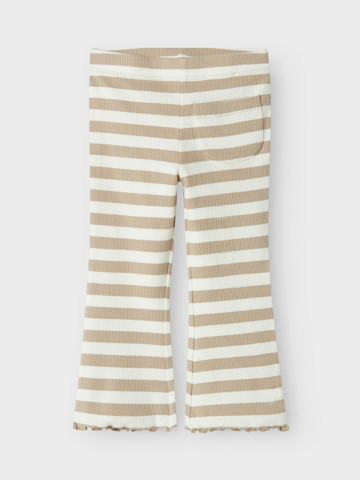 Name It Taia Slim Bootcut Pant Pure Cashmere Cloud Dancer