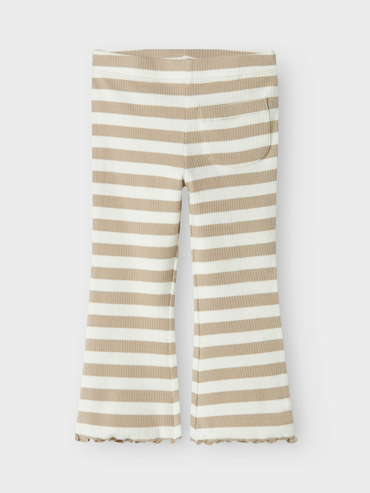 Name It Taia Slim Bootcut Pant Pure Cashmere Cloud Dancer