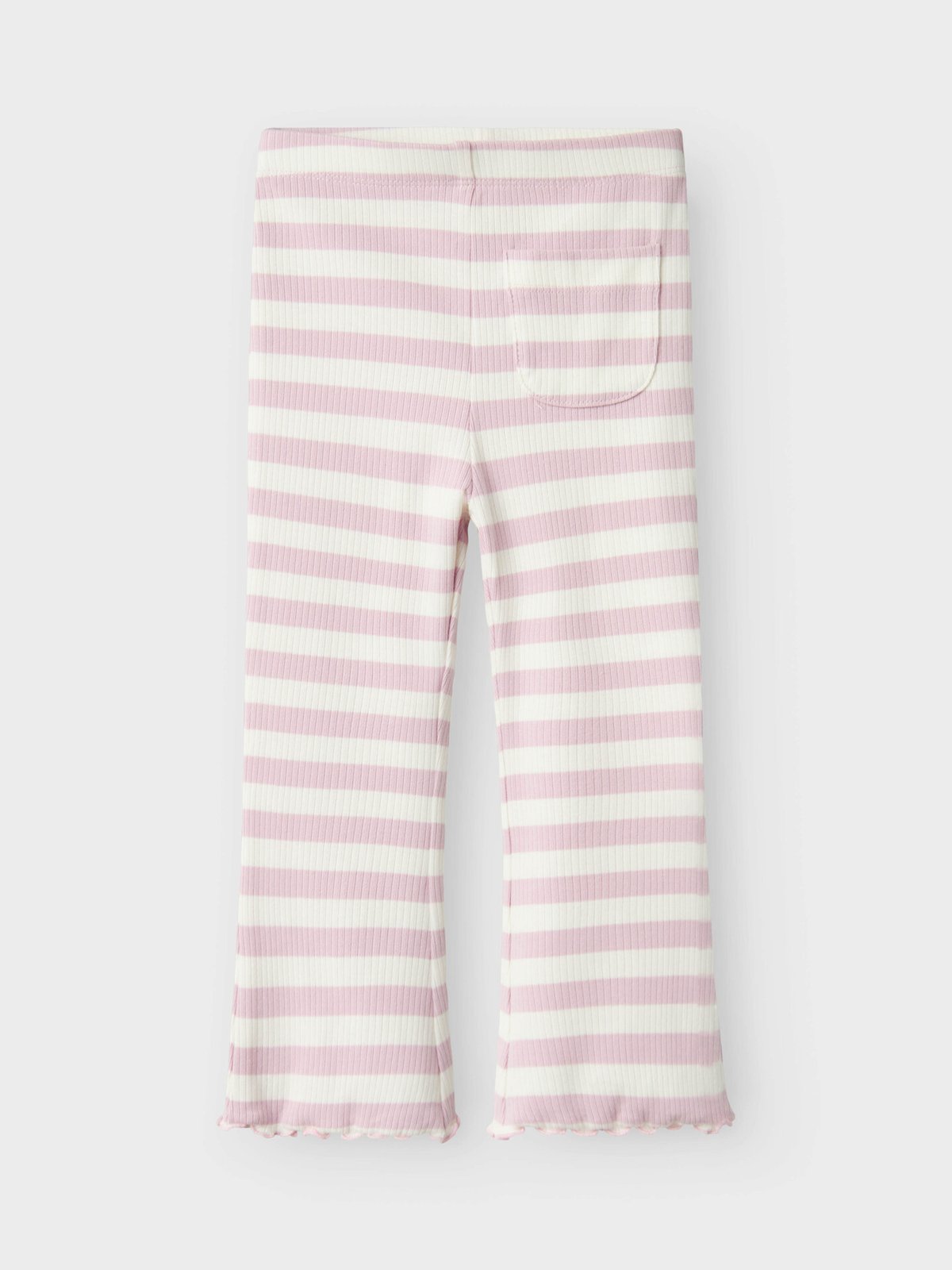 Name It Taia Slim Bootcut Pant Winsome Orchid Cloud Dancer