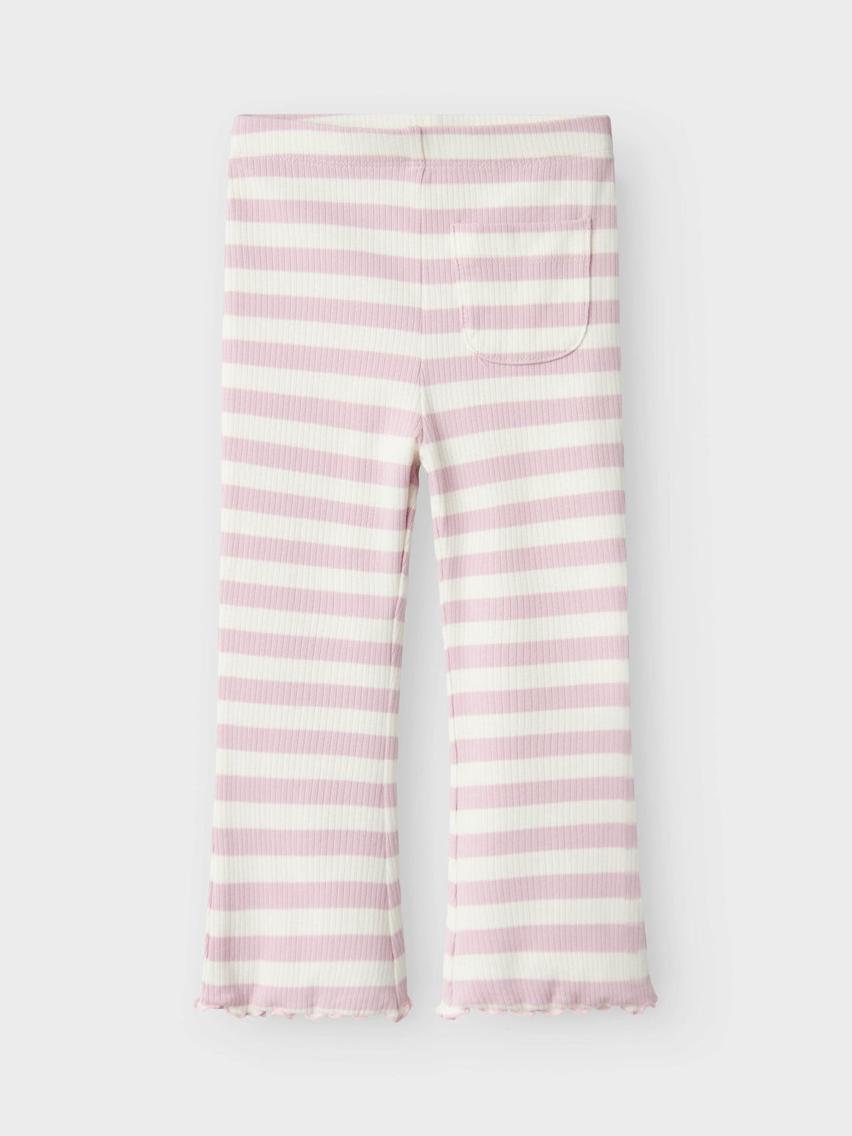 Name It Taia Slim Bootcut Pant Winsome Orchid Cloud Dancer