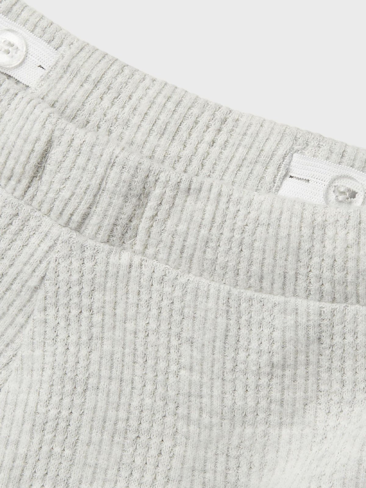 Name It Tulpu Wide Pant Light Grey Melange