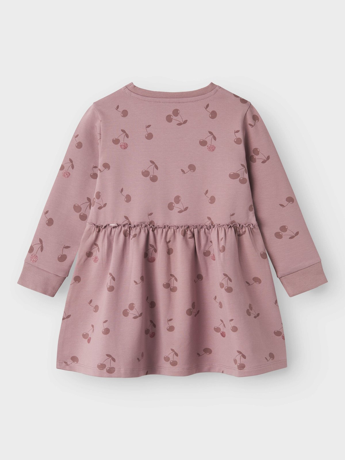 Name It Bella Sweat Dress Unbrushed Elderberry