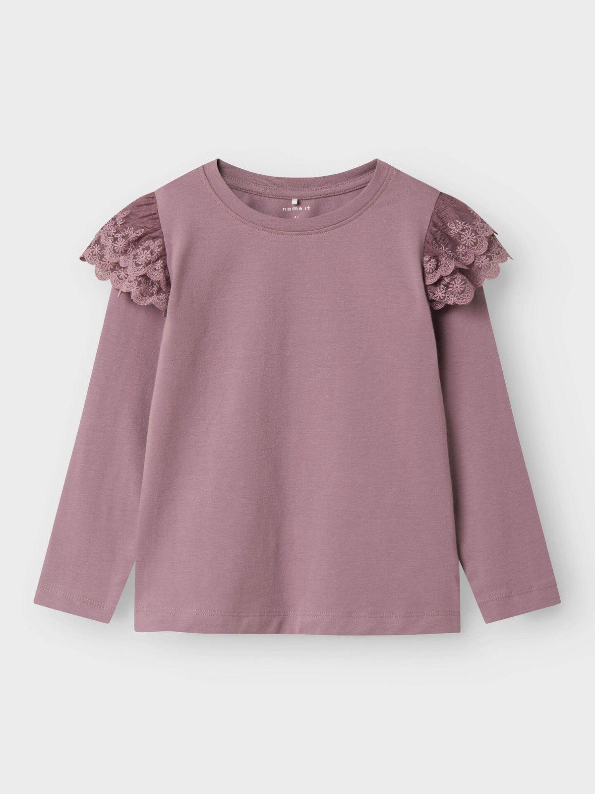 Name It Tinsley Long Sleeve Top Elderberry
