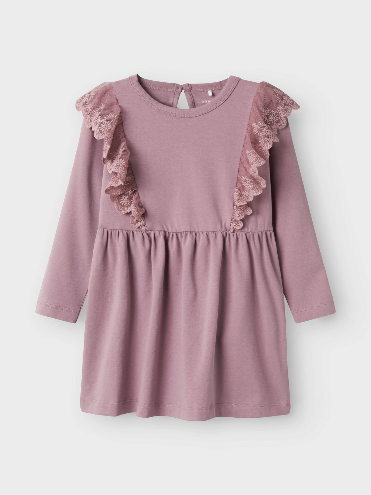 Name It Tinsley Long Sleeve Dress Elderberry