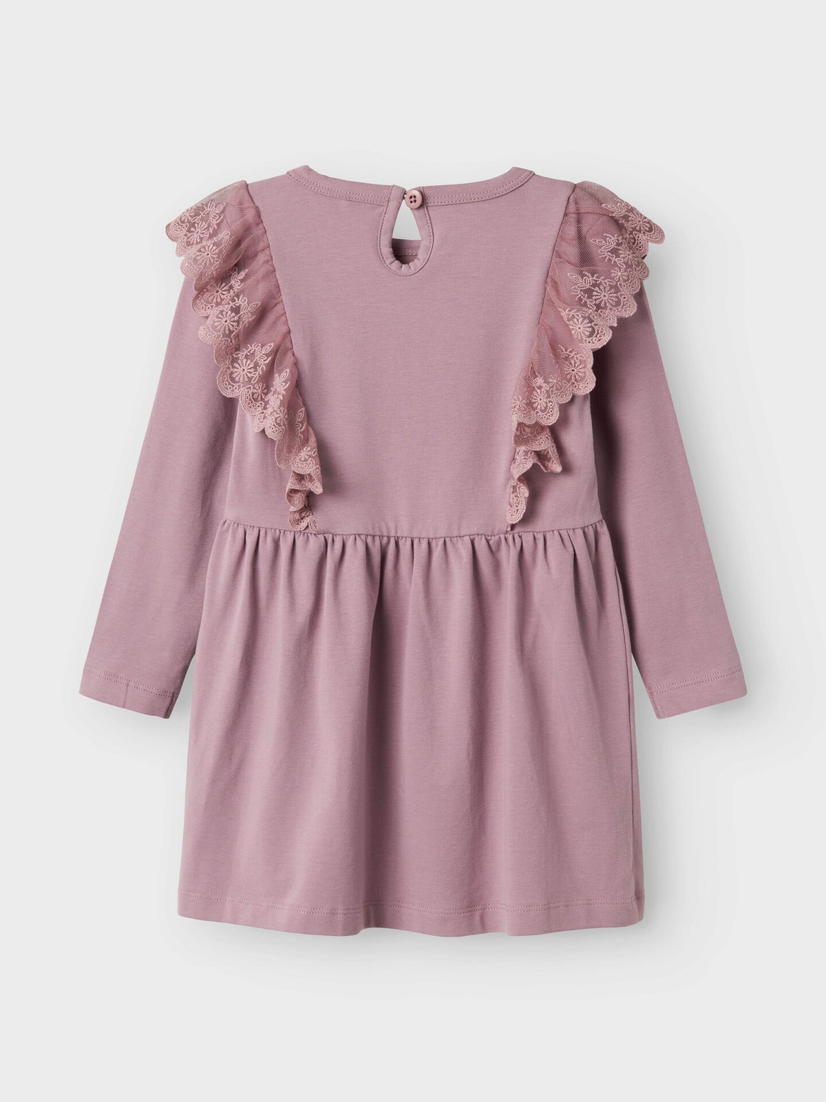 Name It Tinsley Long Sleeve Dress Elderberry