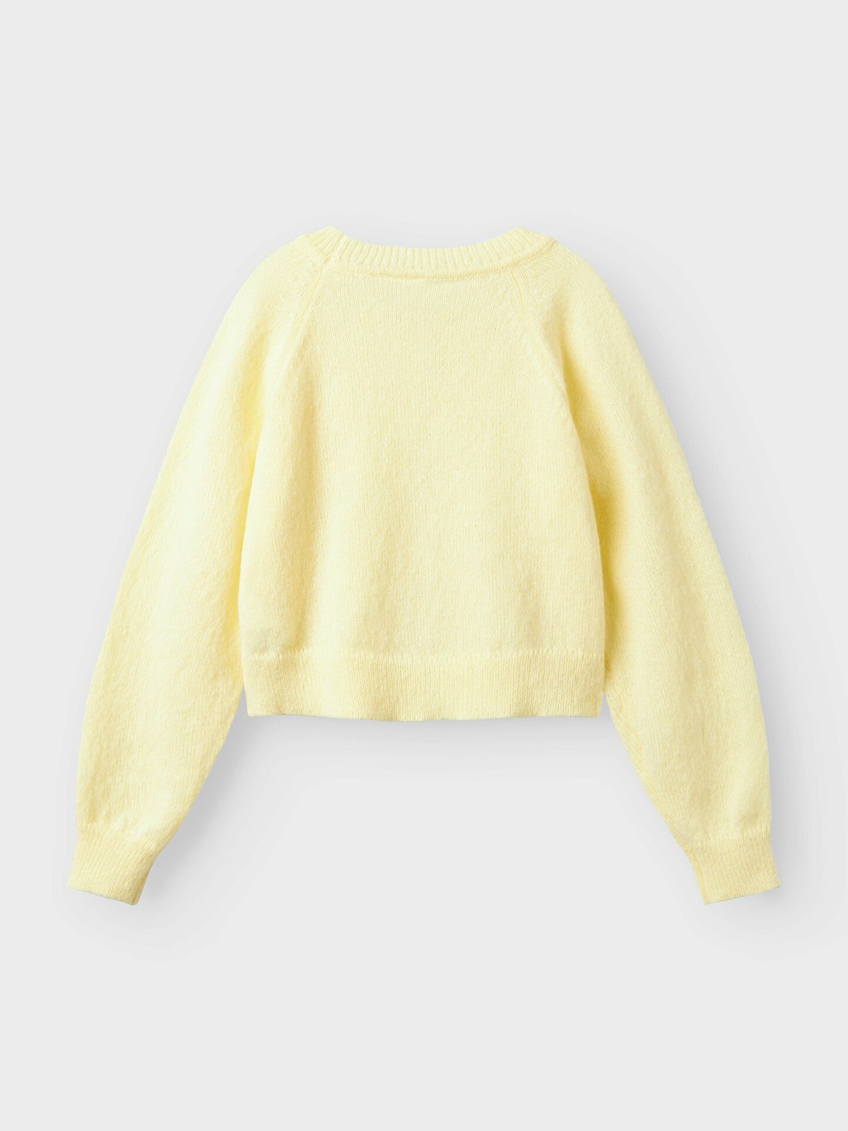 Name It Blue Long Sleeve Knit Pastel Yellow