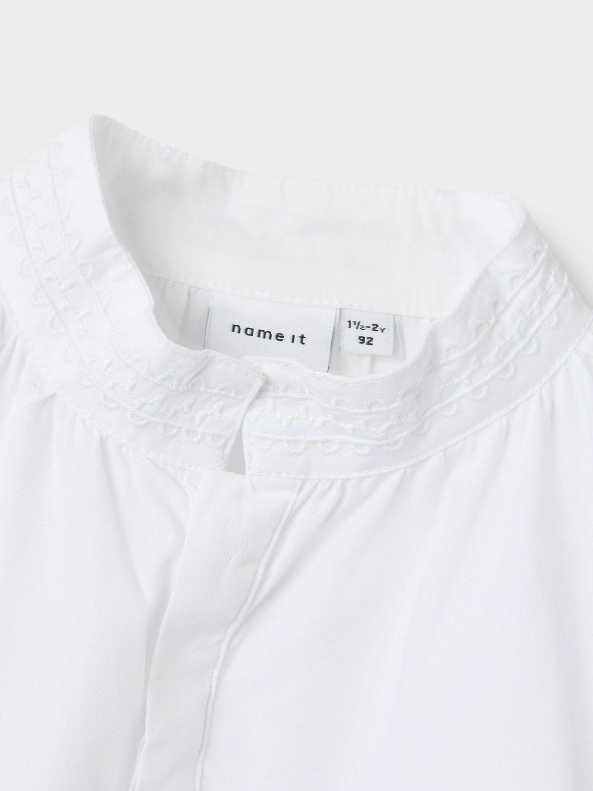 Name It Toby Long Sleeve Shirt Xxv Bright White