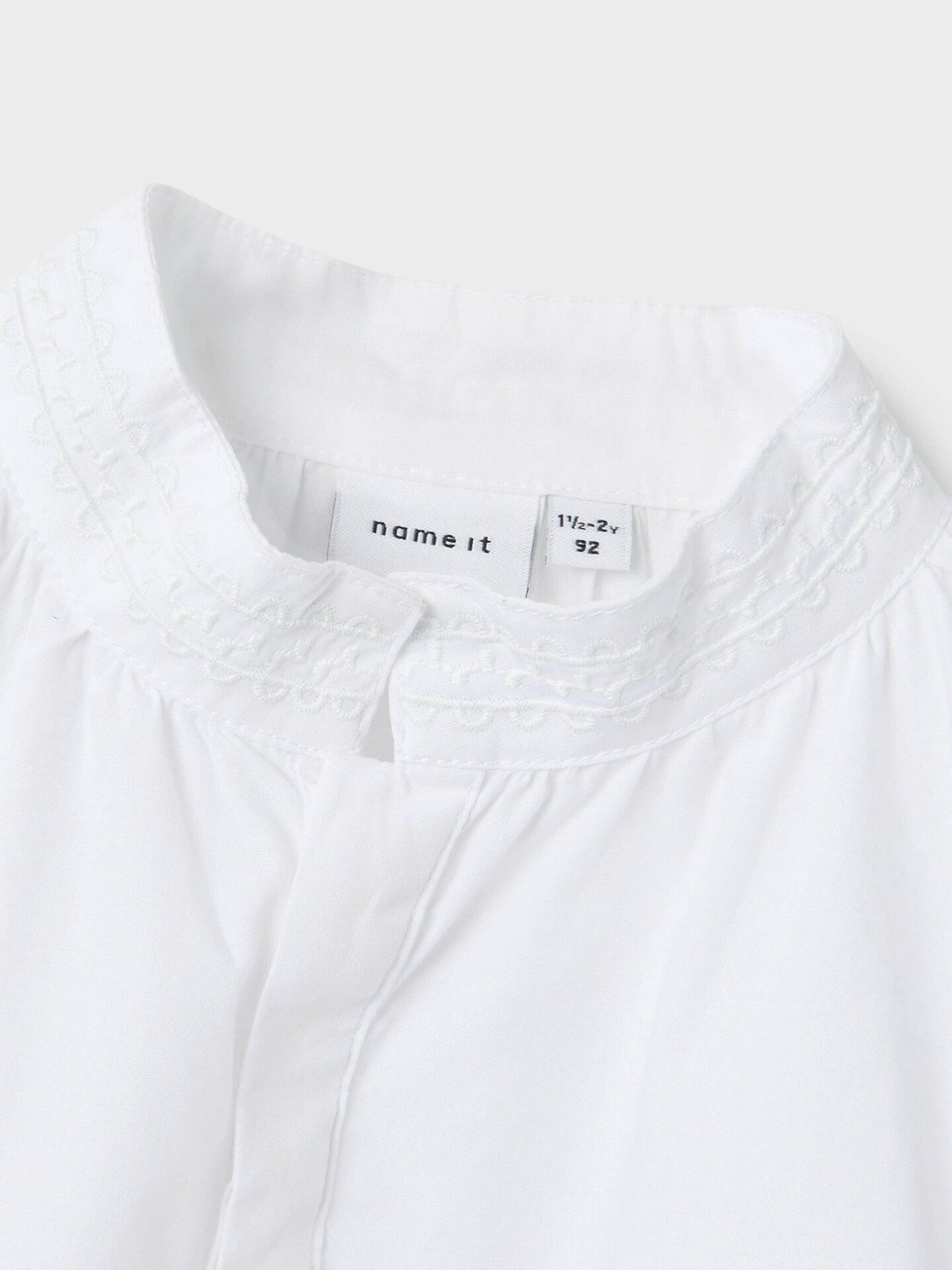 Name It Toby Long Sleeve Shirt Xxv Bright White