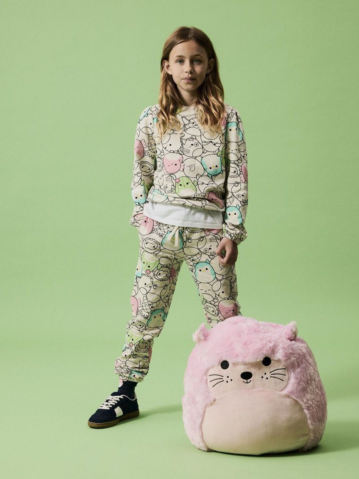 Name It Juba Squishmallows Sweat Pant Peyote Melange