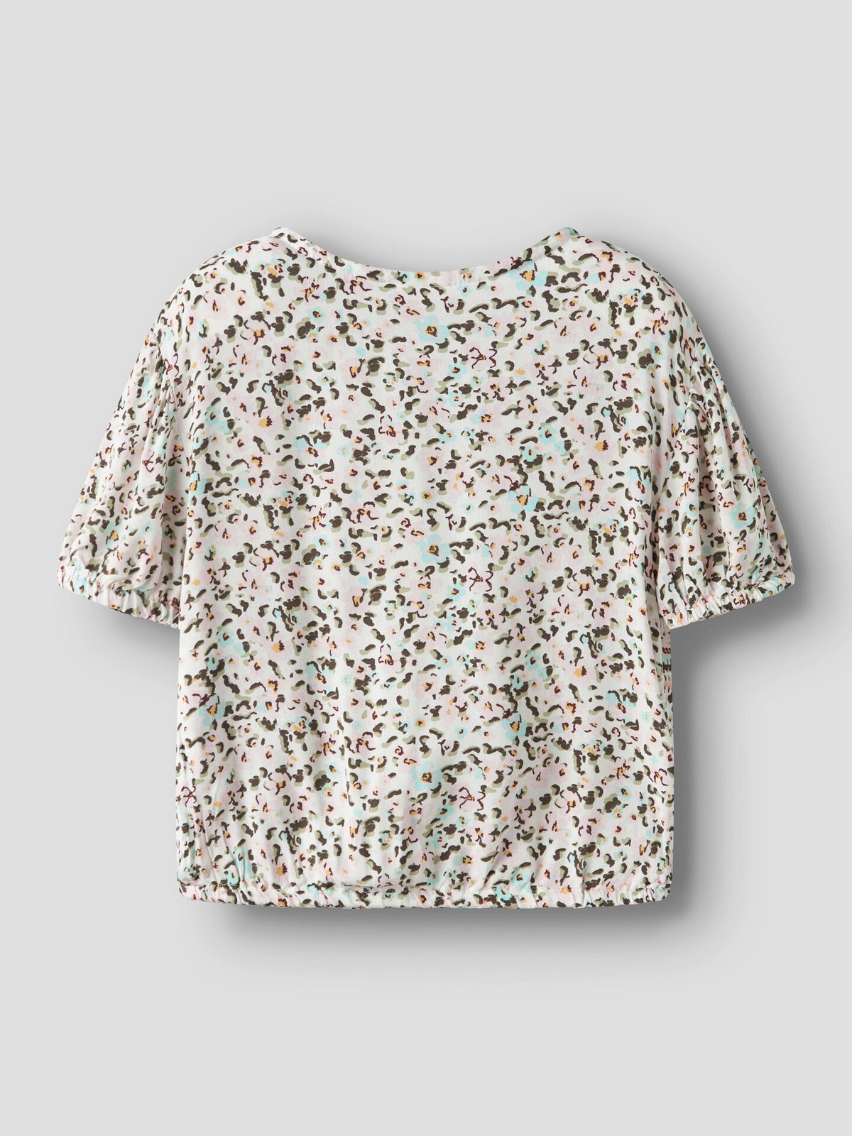 Name It Velma Short Sleeve Short Top Bright White