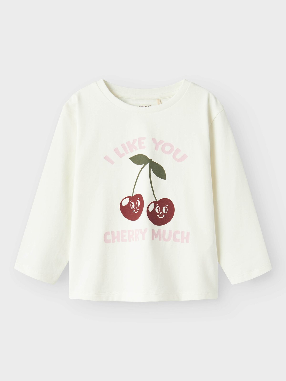Name It Berrie Long Sleeve Top Cloud Dancer