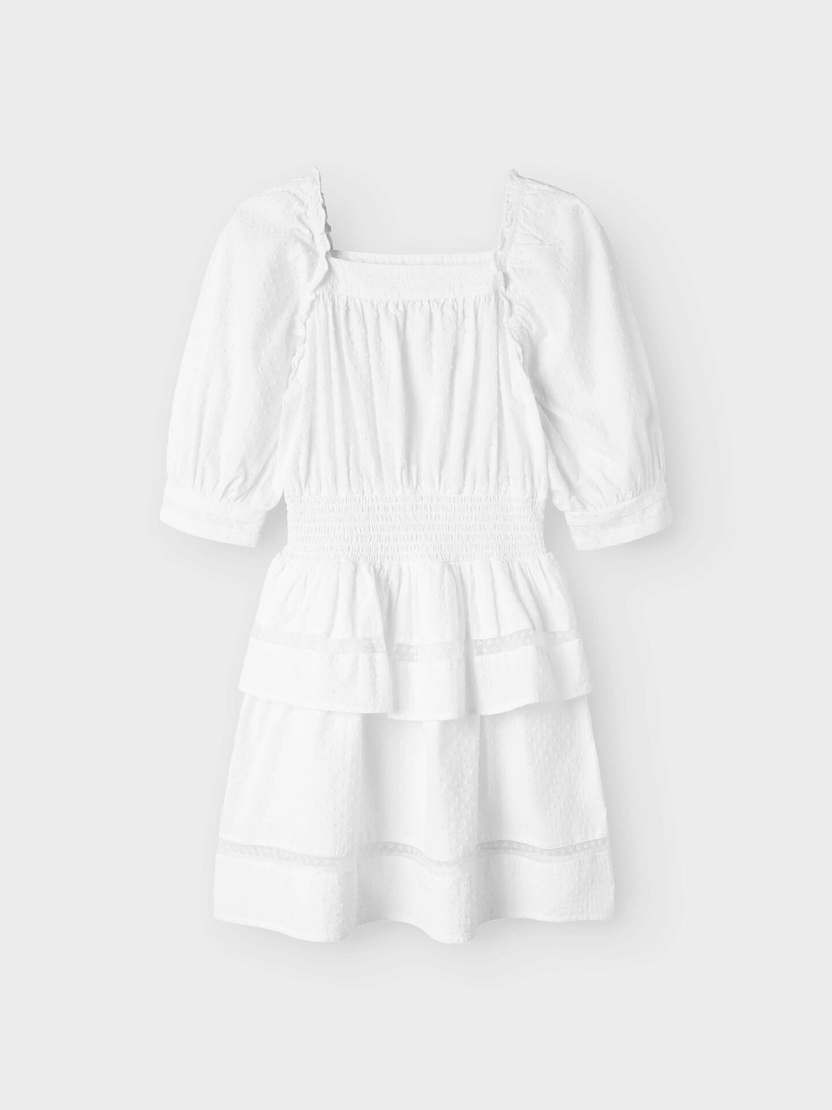 Name It Fatidias 2/4 Sleeveless Dress Bright White