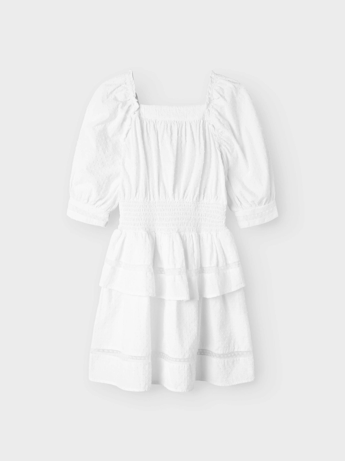 Name It Fatidias 2/4 Sleeveless Dress Bright White