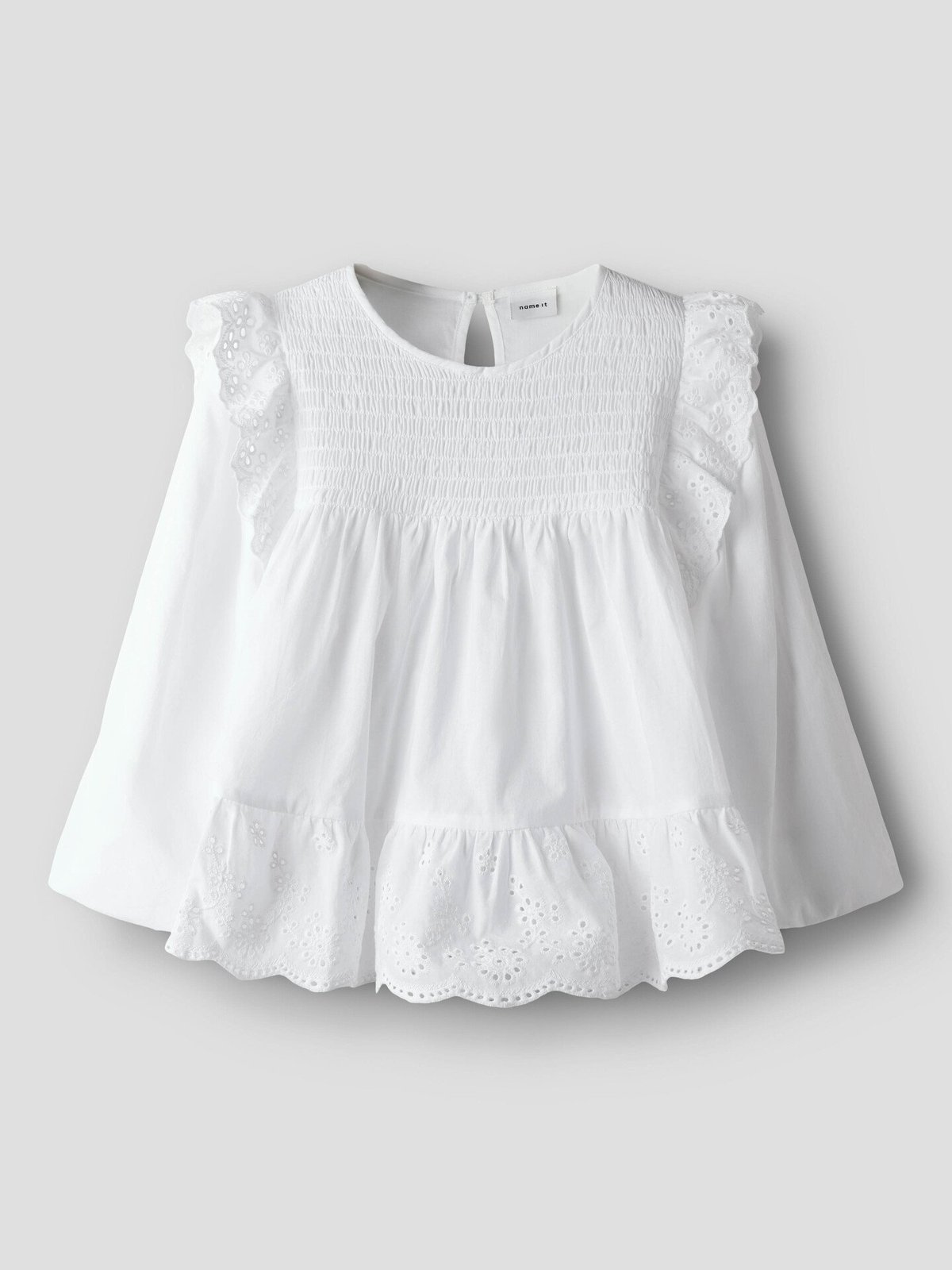 Name It Fitora 2/4 Shirt Bright White