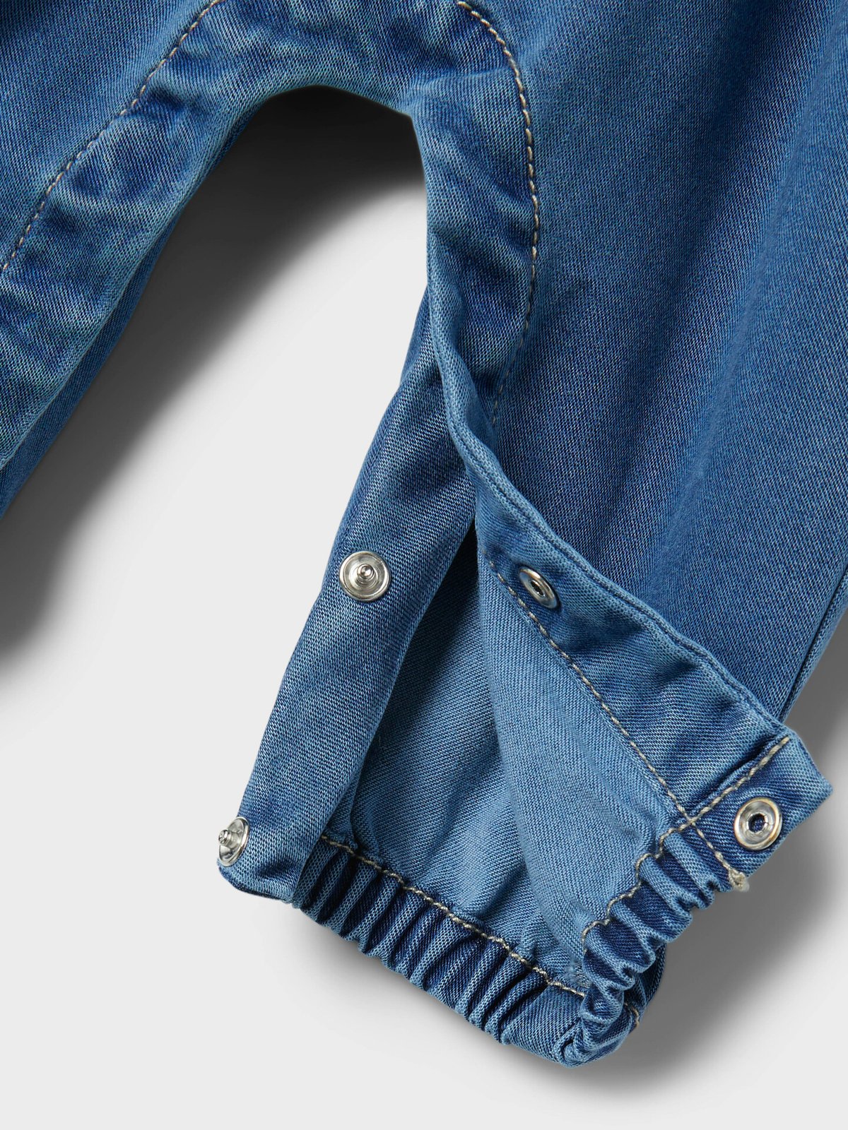Name It Donna Denim Overall Medium Blue Denim