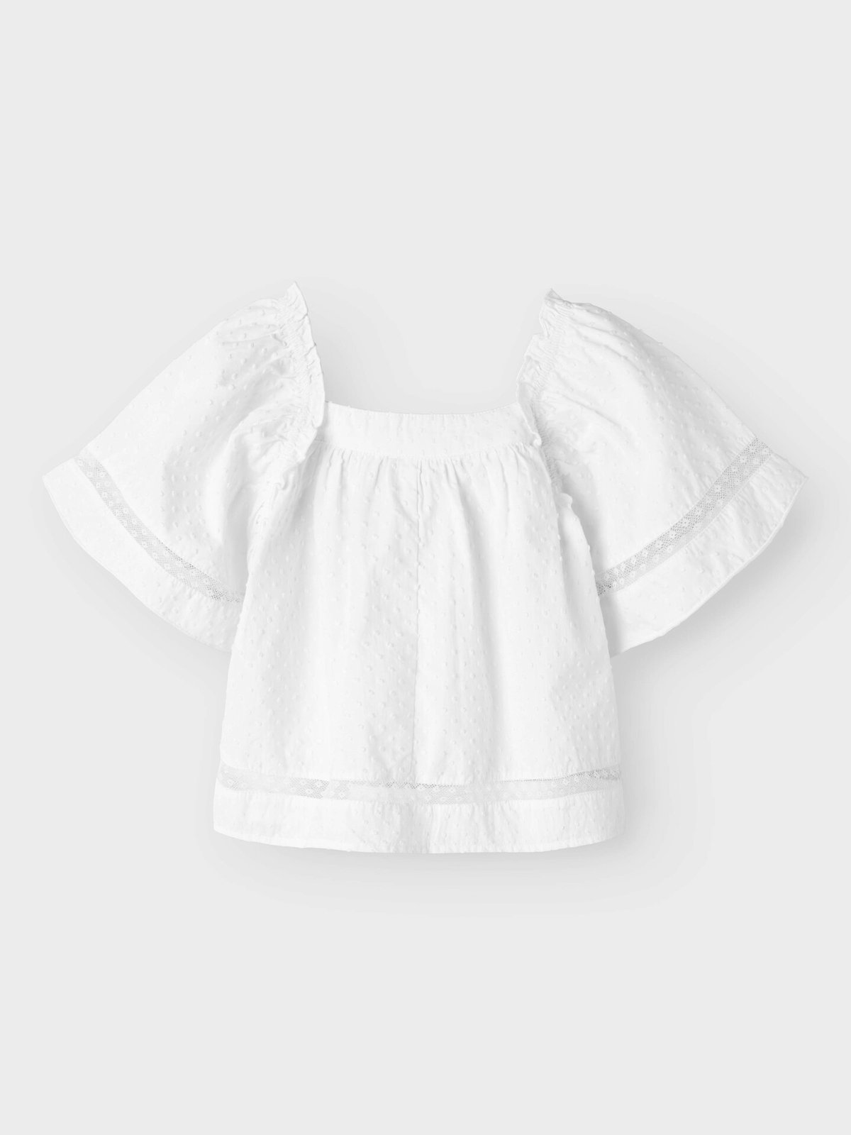 Name It Fatidias Short Sleeve Top Bright White