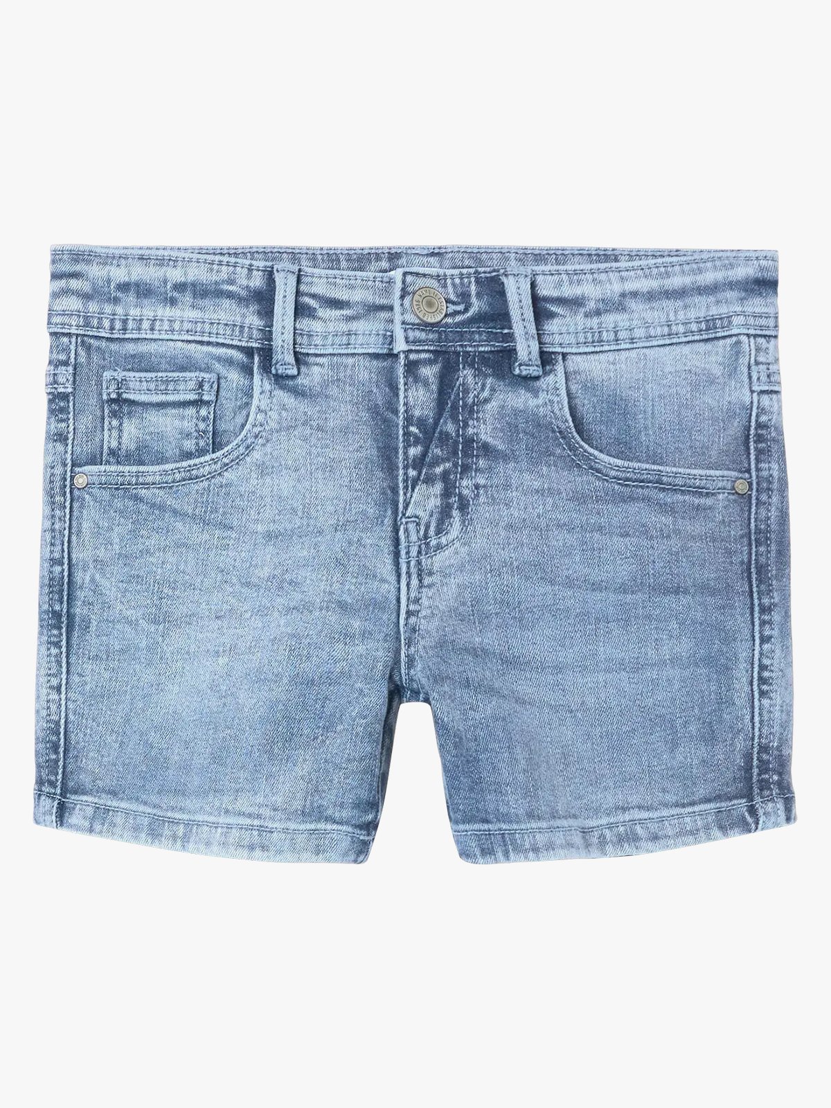 Name It Salli Slim Denim Shorts Light Blue Denim