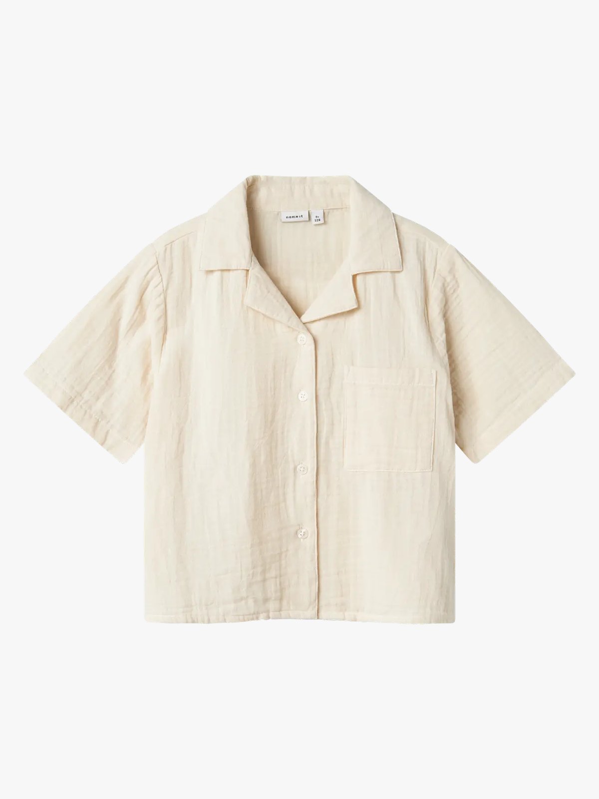 Name It Jasmin Short Sleeve Short Shirt Summer Sand