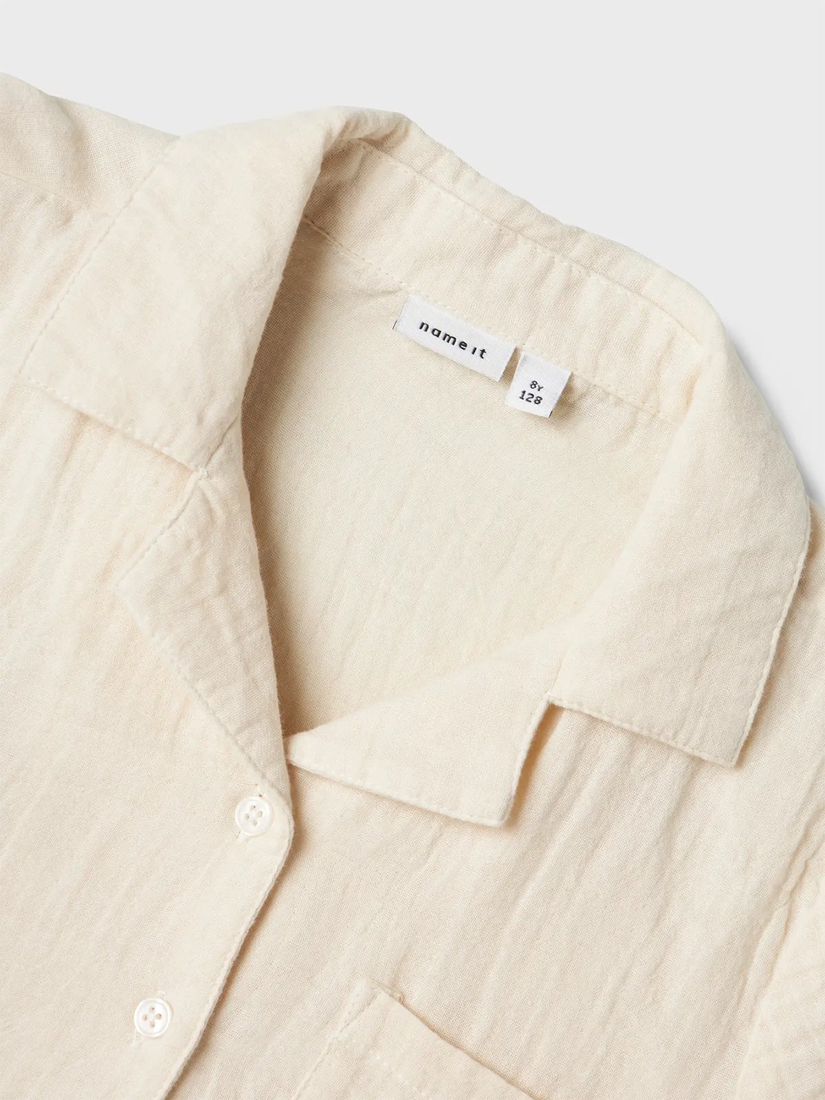 Name It Jasmin Short Sleeve Short Shirt Summer Sand