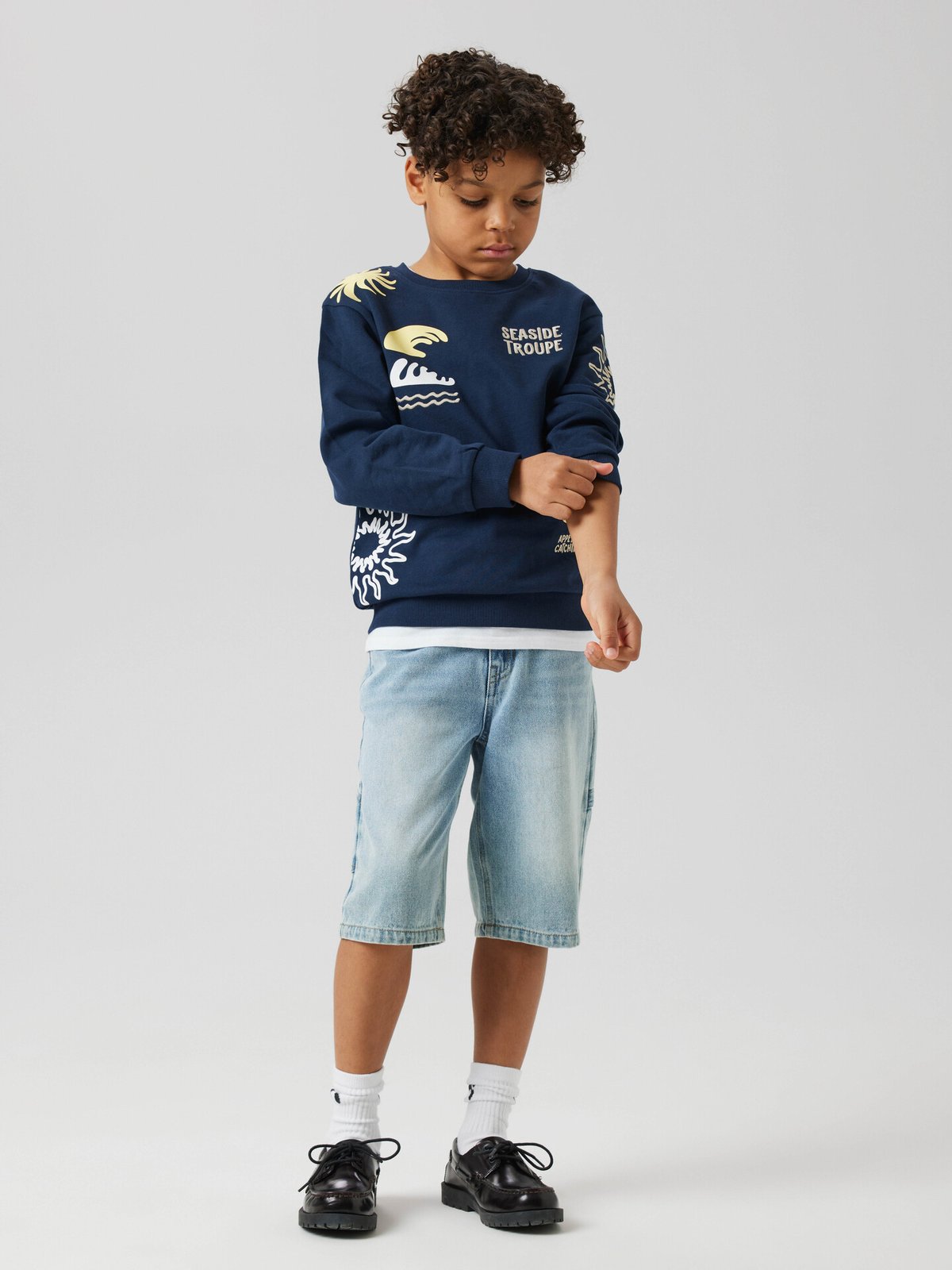 Name It Ryan Bermuda Light Blue Denim