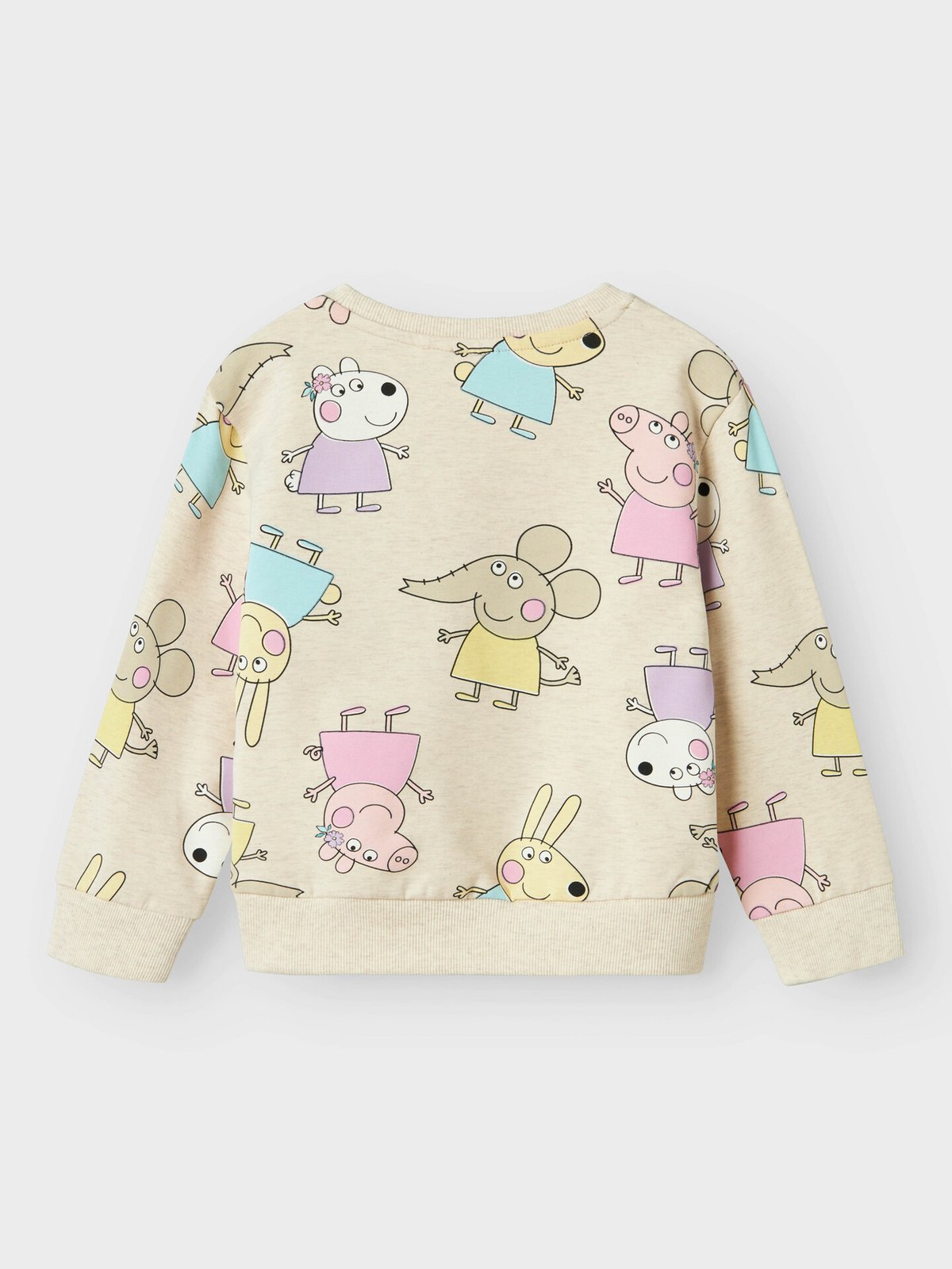 Name It Fira Peppa Sweat Unbrushed Peyote Melange