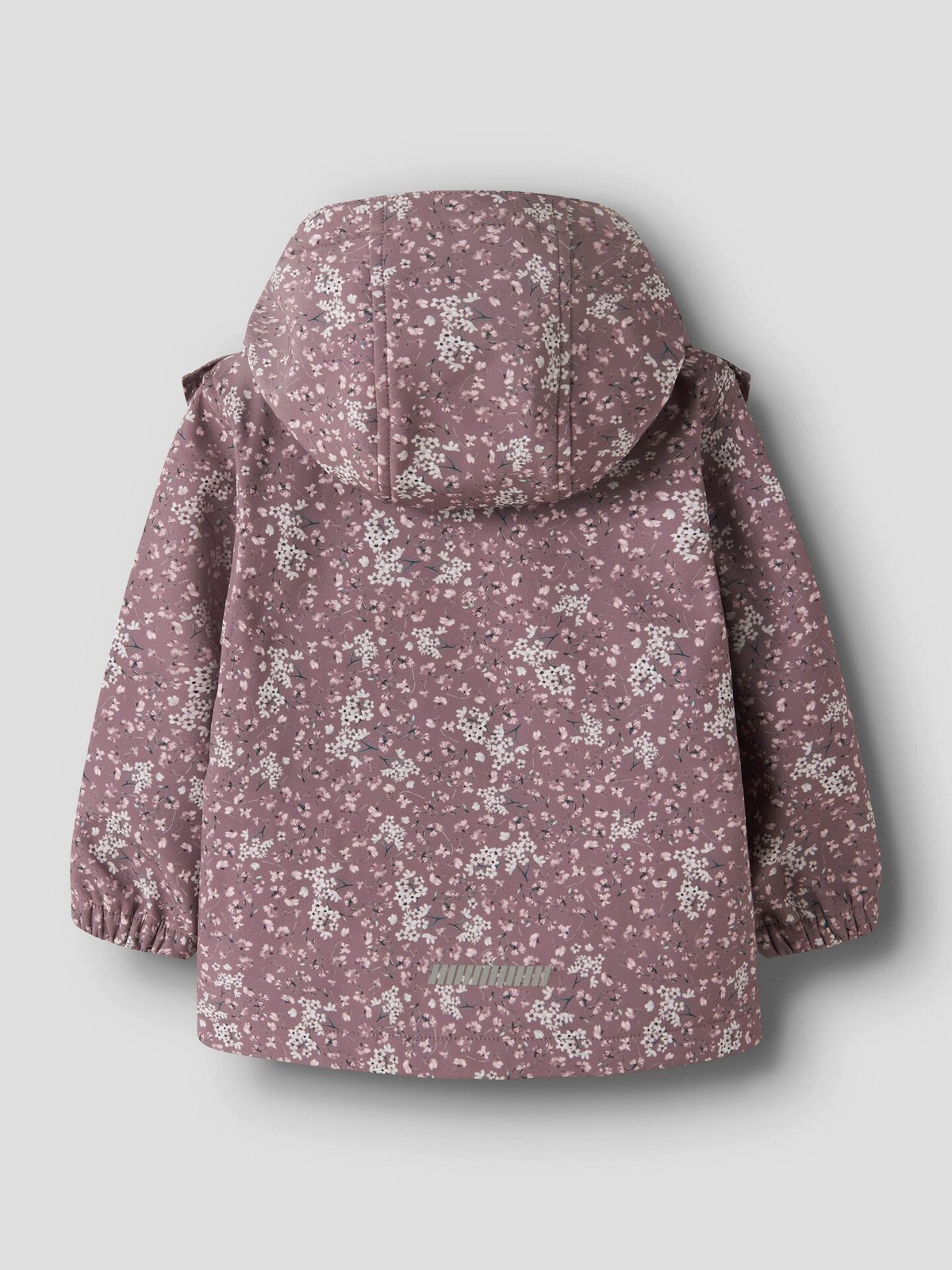 Name It Alfa08 Softshell Jacket Frill Aop Fo Grape Shake