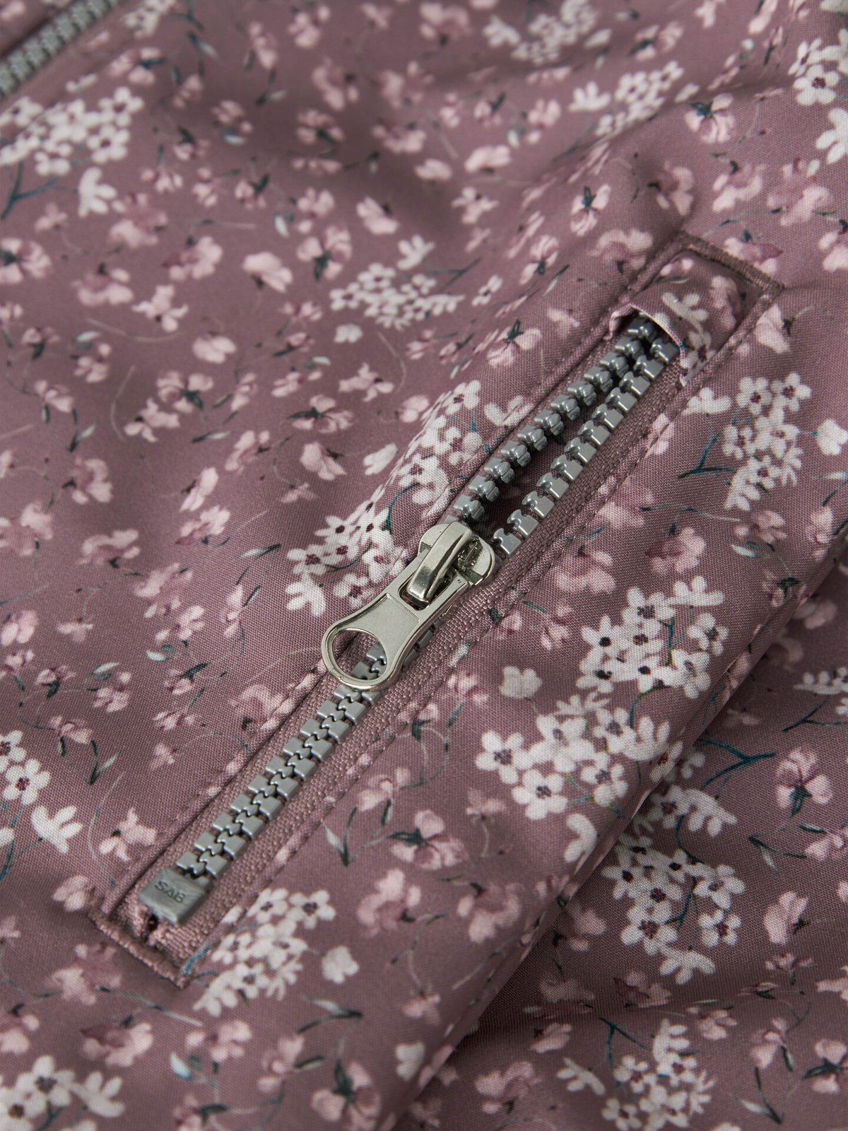 Name It Alfa08 Softshell Jacket Frill Aop Fo Grape Shake