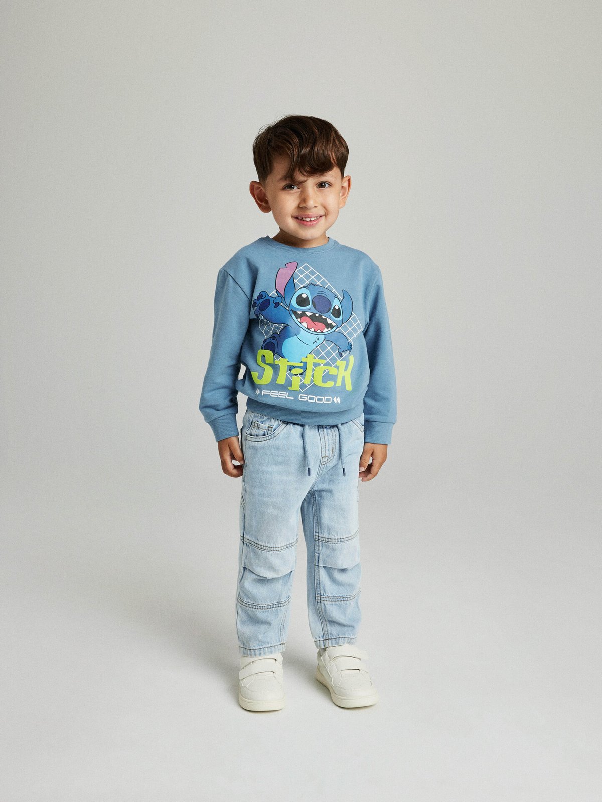 Name It Felix Stitch Sweat Spring Lake
