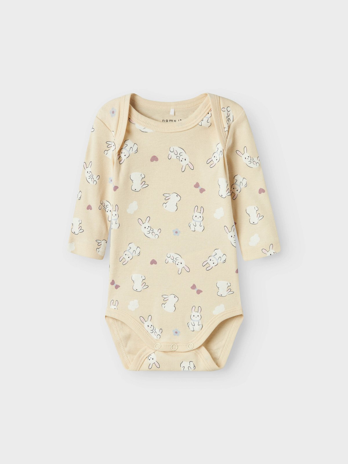 Name It Body 3P Long Sleeve Summer Sand Rabbit Summer Sand