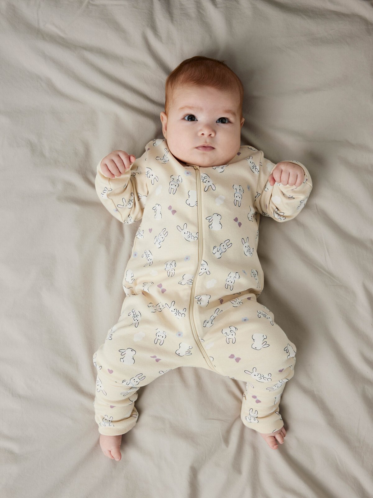 Name It Nightsuit 2 Pack Zip Sand Rabbit Summer Sand