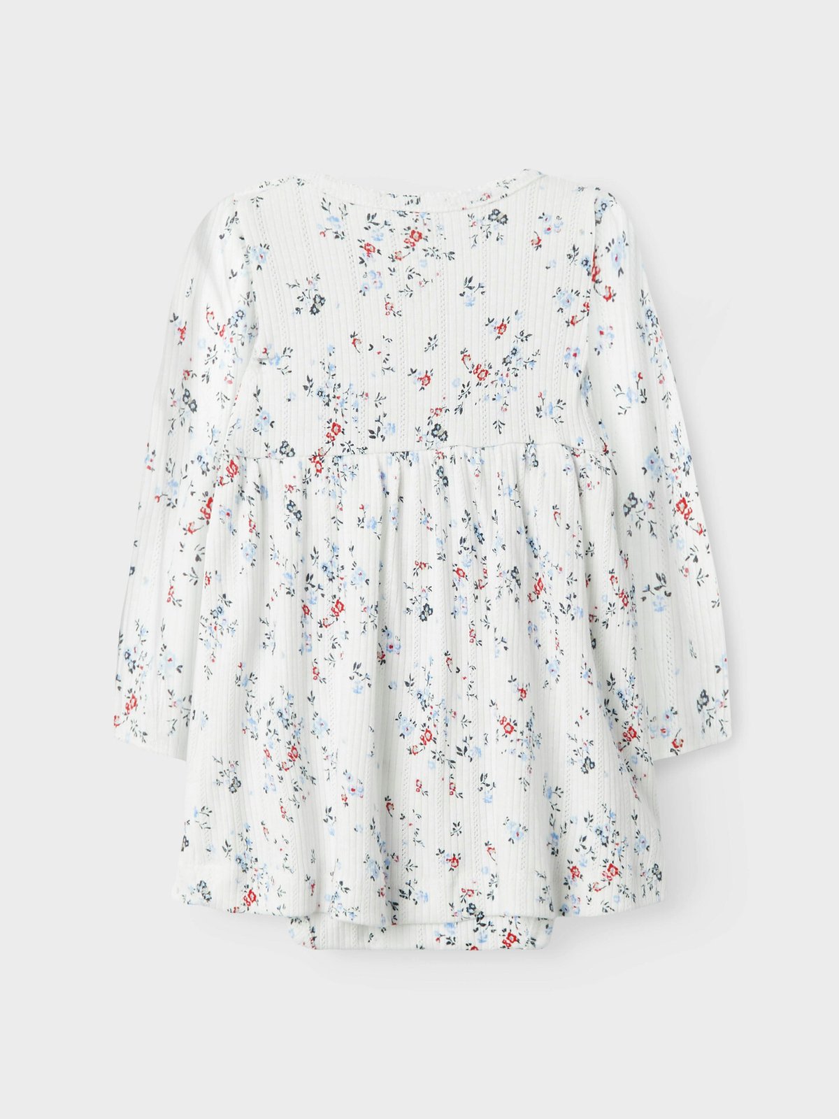 Name It Filine Long Sleeve Body Dress Cloud Dancer