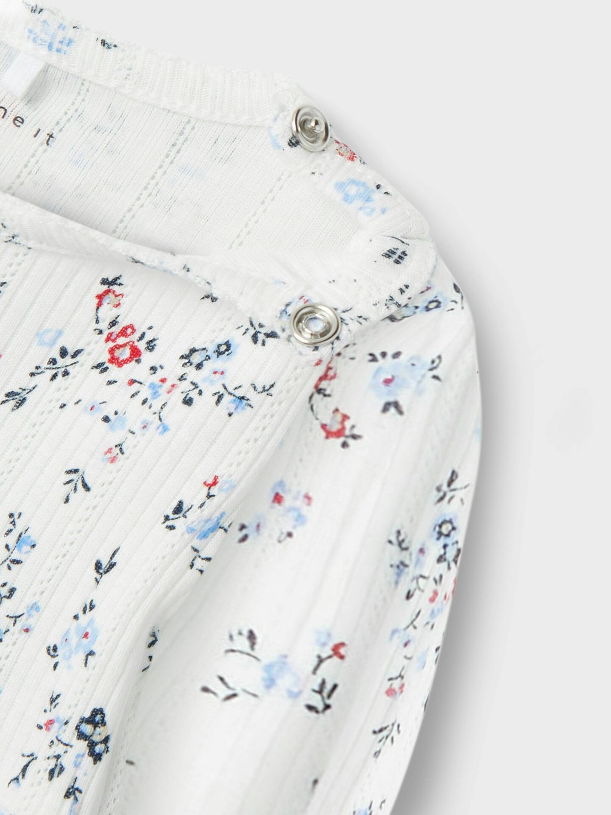 Name It Filine Long Sleeve Body Dress Cloud Dancer