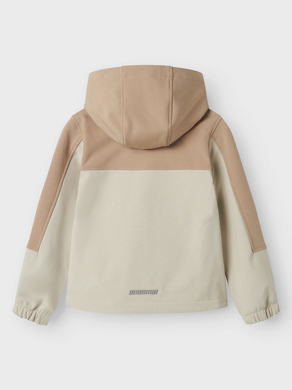 Name It Alfa08 Softshell Jacket Block Fo Silver Mink