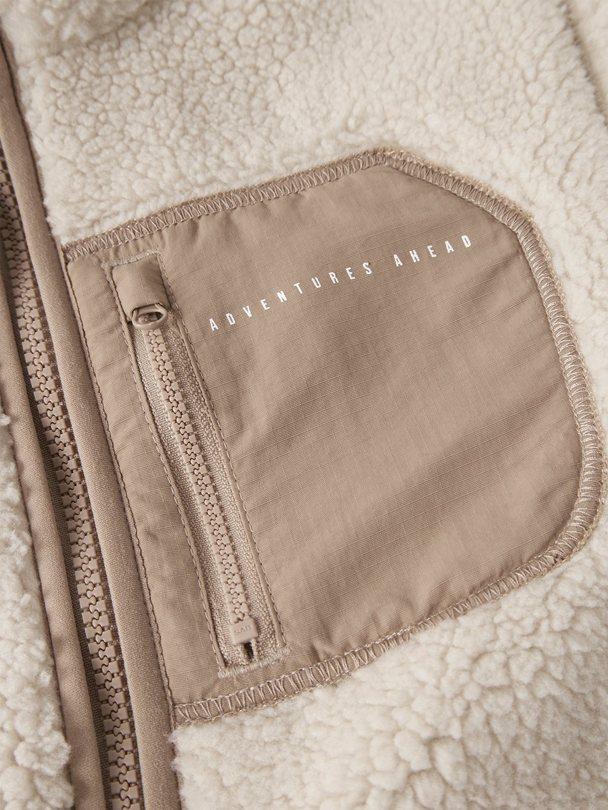 Name It Mattia Sherpa Jacket Pb Moonbeam