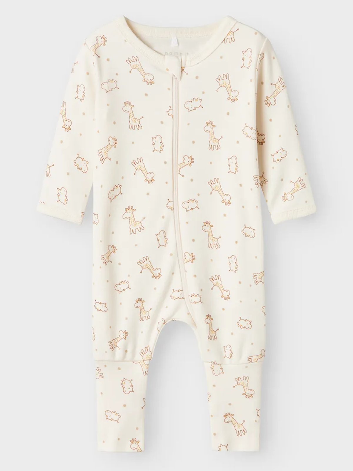 Name It Nightsuit 2-Pakk Zip Jet Giraffe Jet Stream