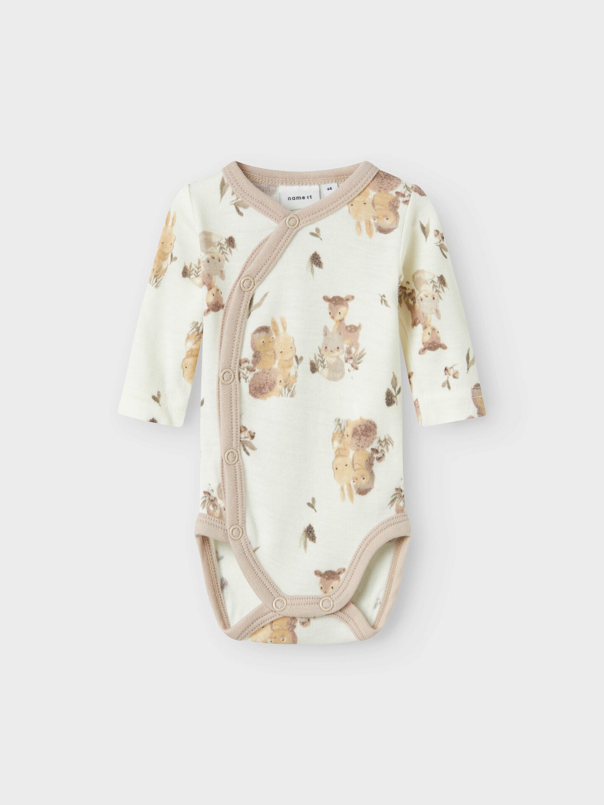 Name It Willu Wool Long Sleeve Body Pre Snow White