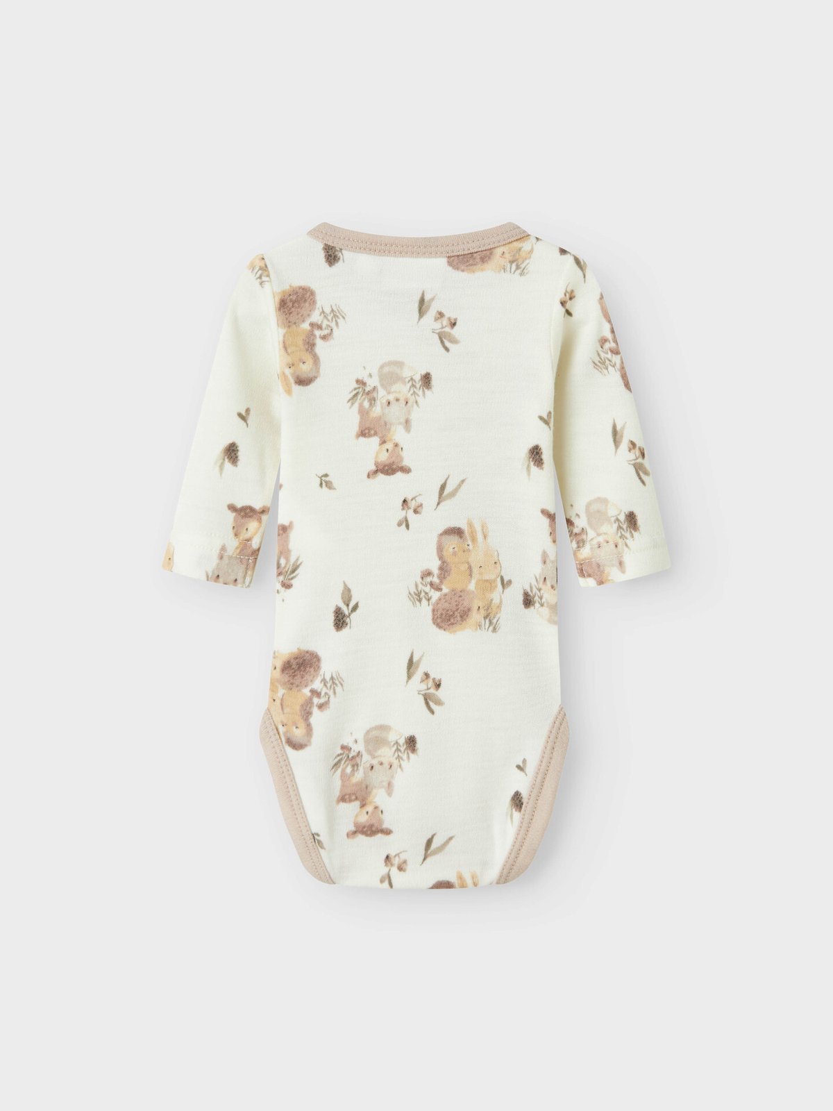 Name It Willu Wool Long Sleeve Body Pre Snow White