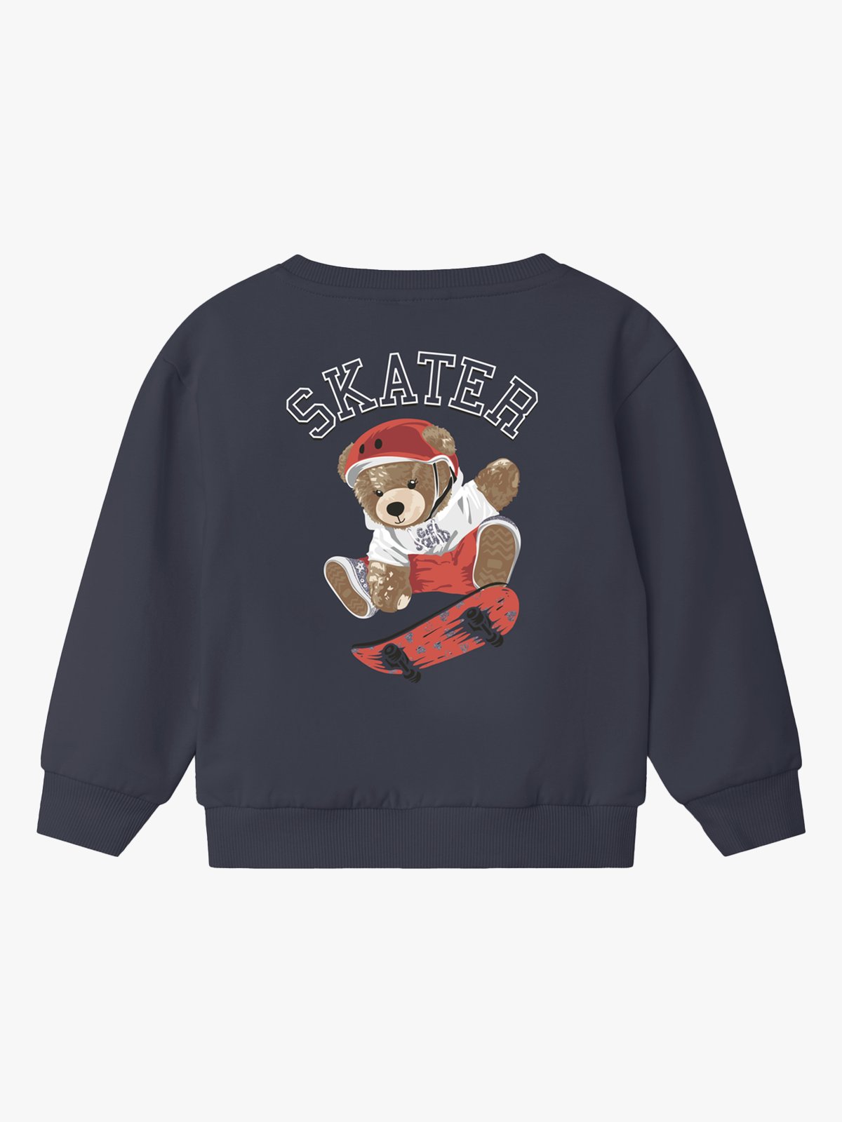 Name It Natasya Long Sleeve Nreg Swe Bru India Ink