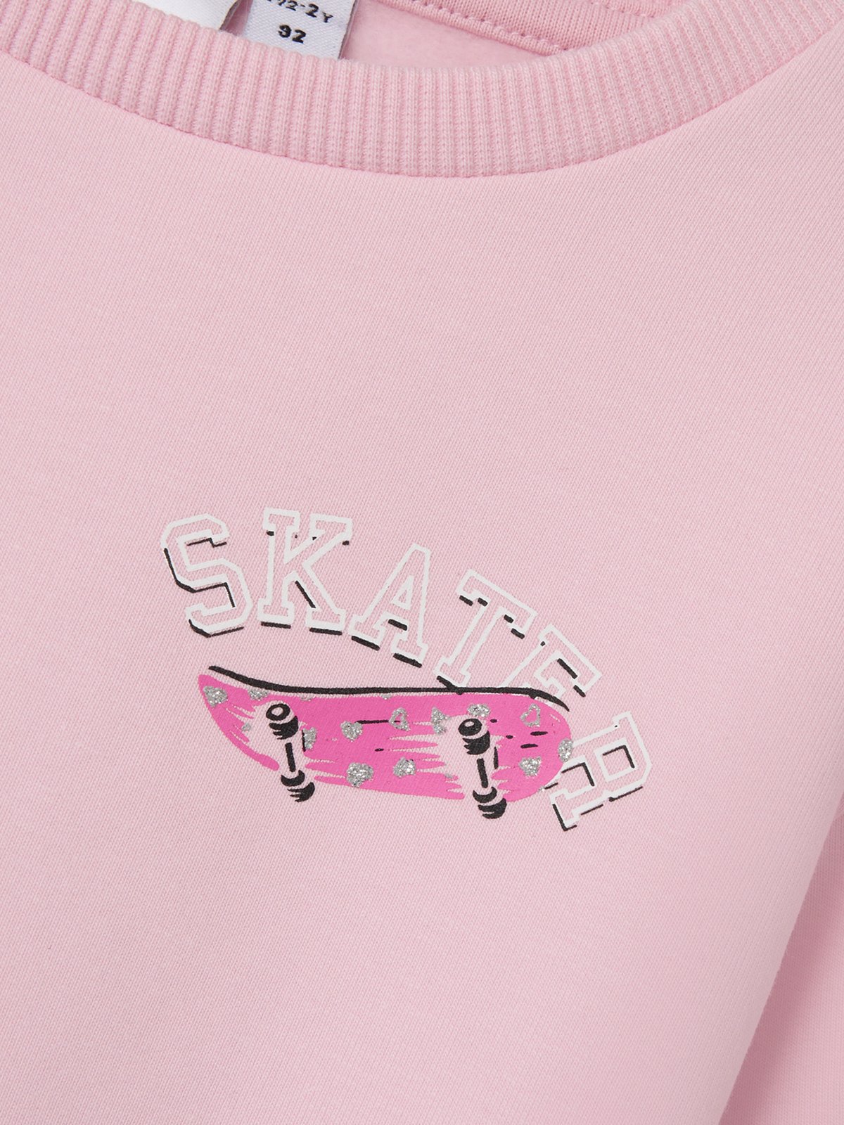 Name It Natasya Long Sleeve Nreg Swe Bru Parfait Pink