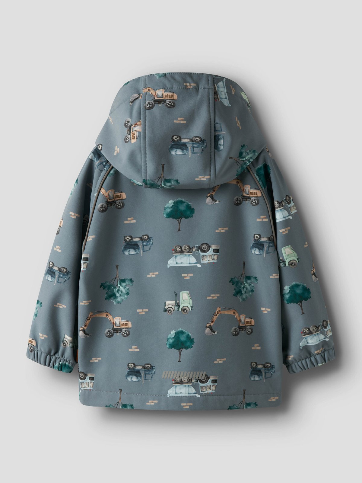 Name It Alfa08 Softshell Jacket Aop Flint Stone