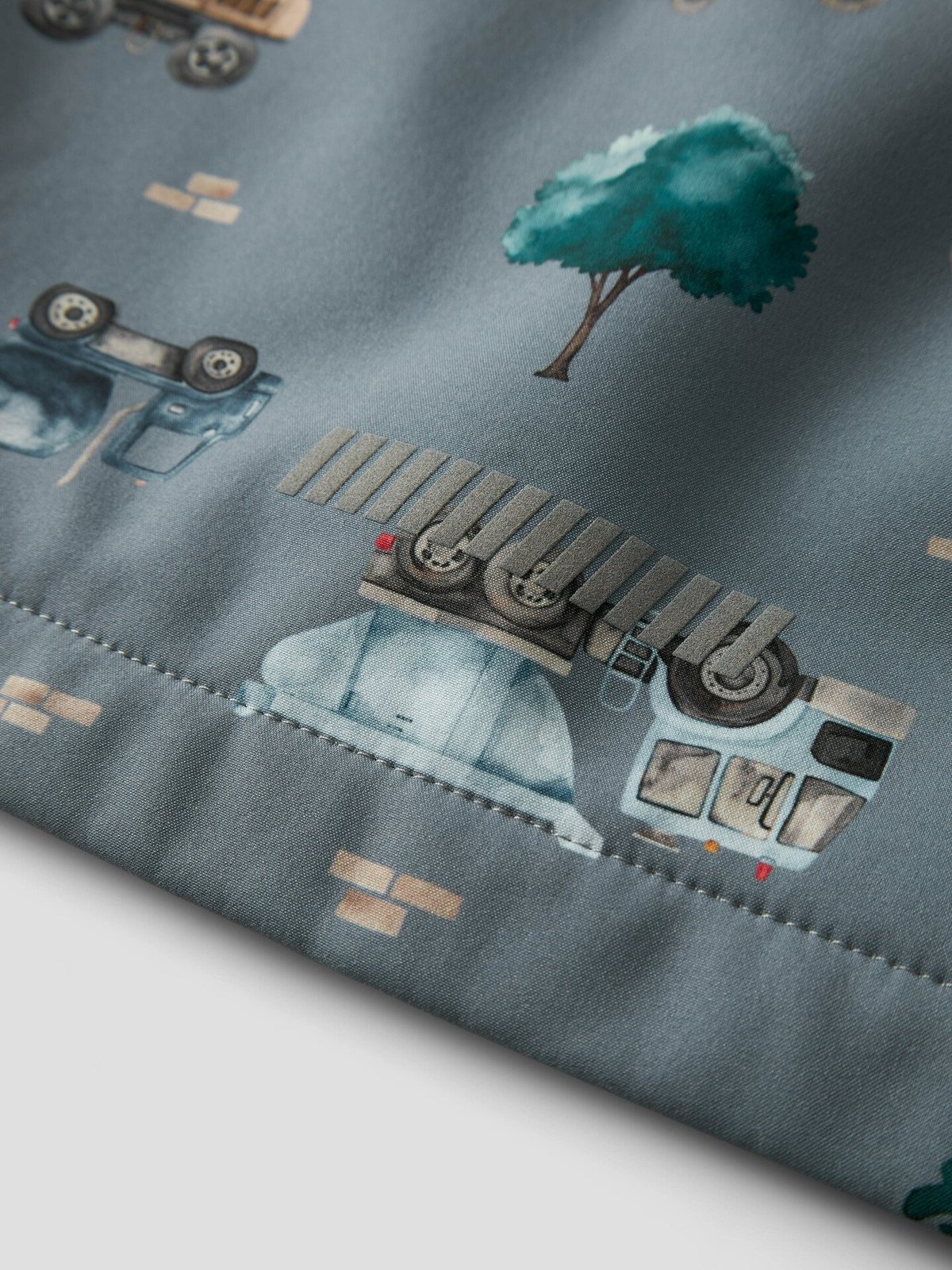 Name It Alfa08 Softshell Jacket Aop Flint Stone