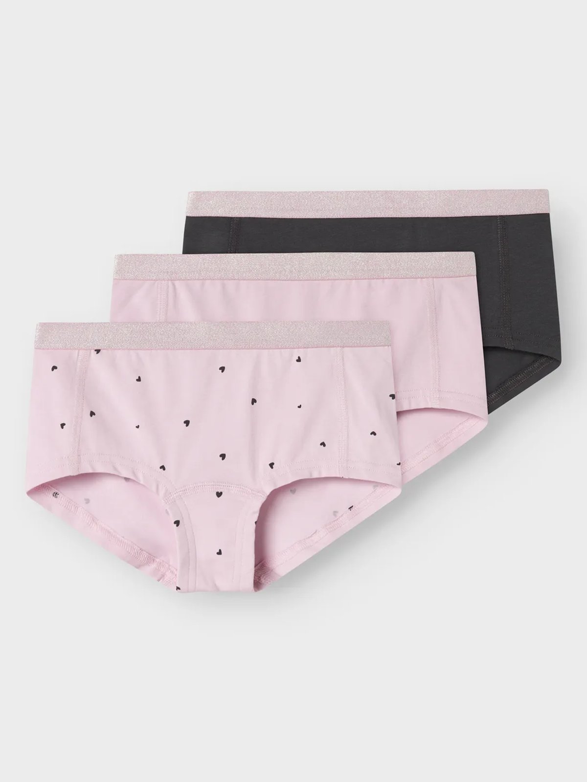 Name It Hipster 3 Pack Winsome Hearts Winsome Orchid
