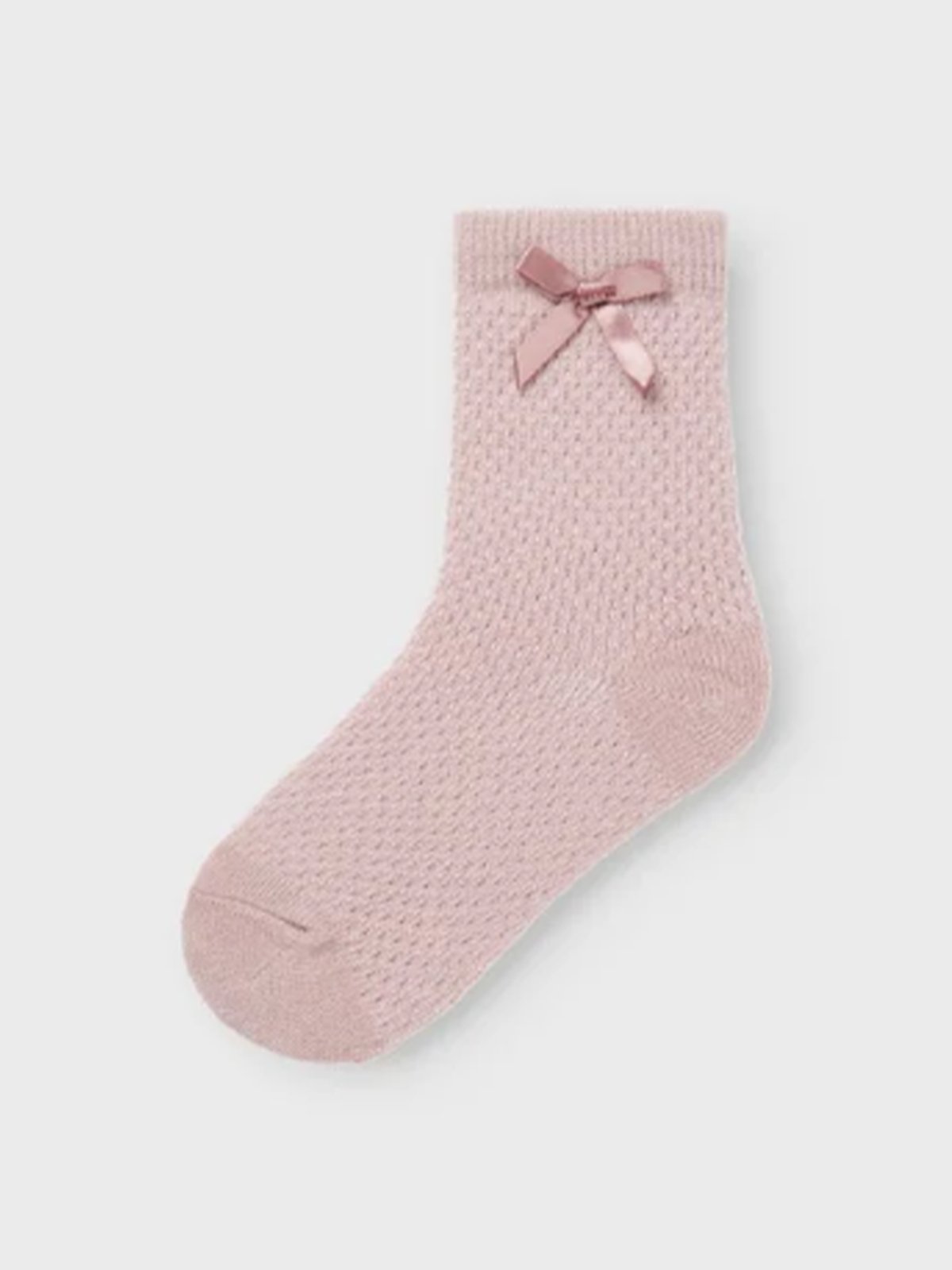 Name It Wakma Wo/Bl Structure 2-Pack Sock Snow White