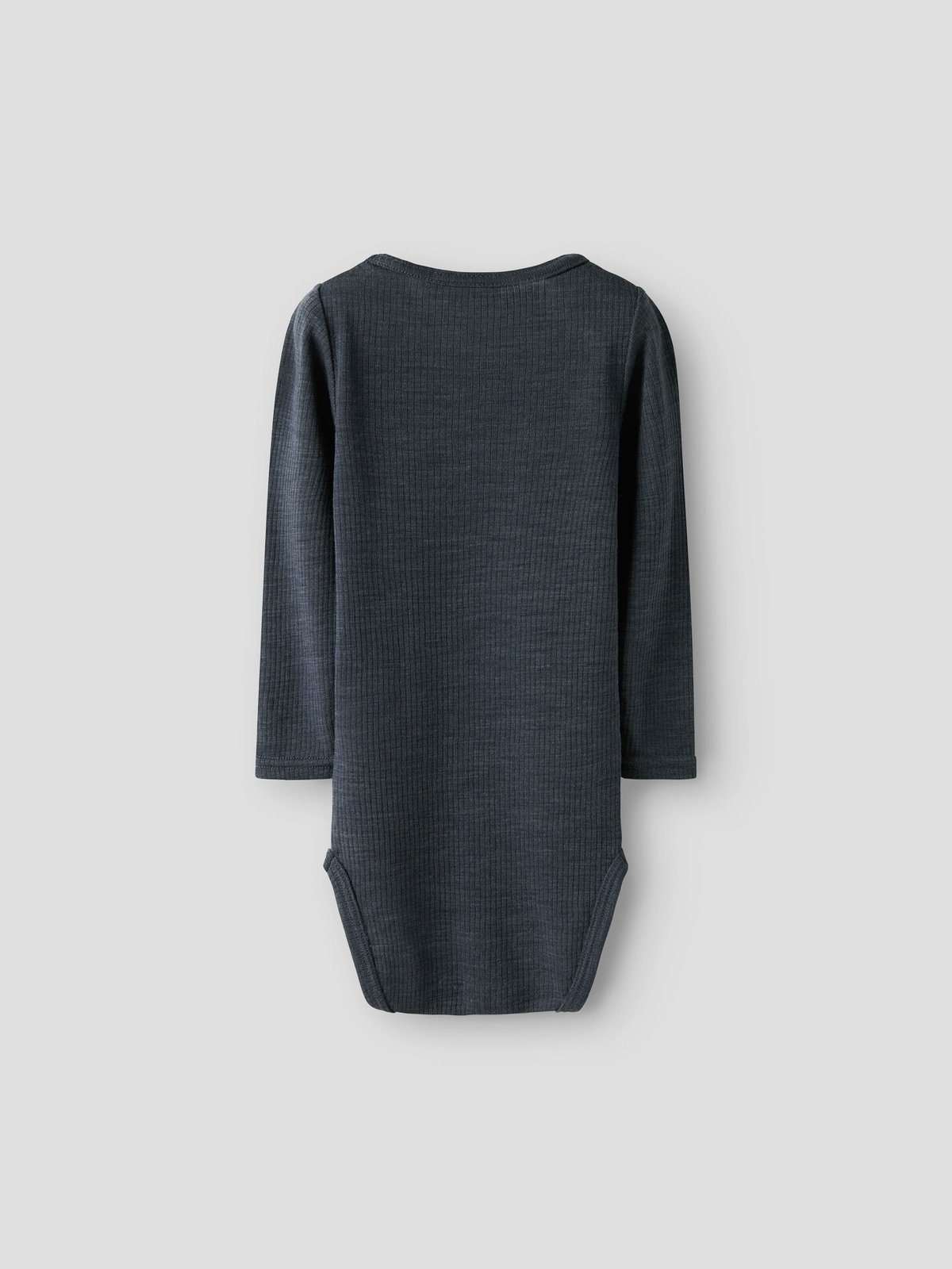 Name It Wax Wool Rib Long Sleeve Body Ombre Blue