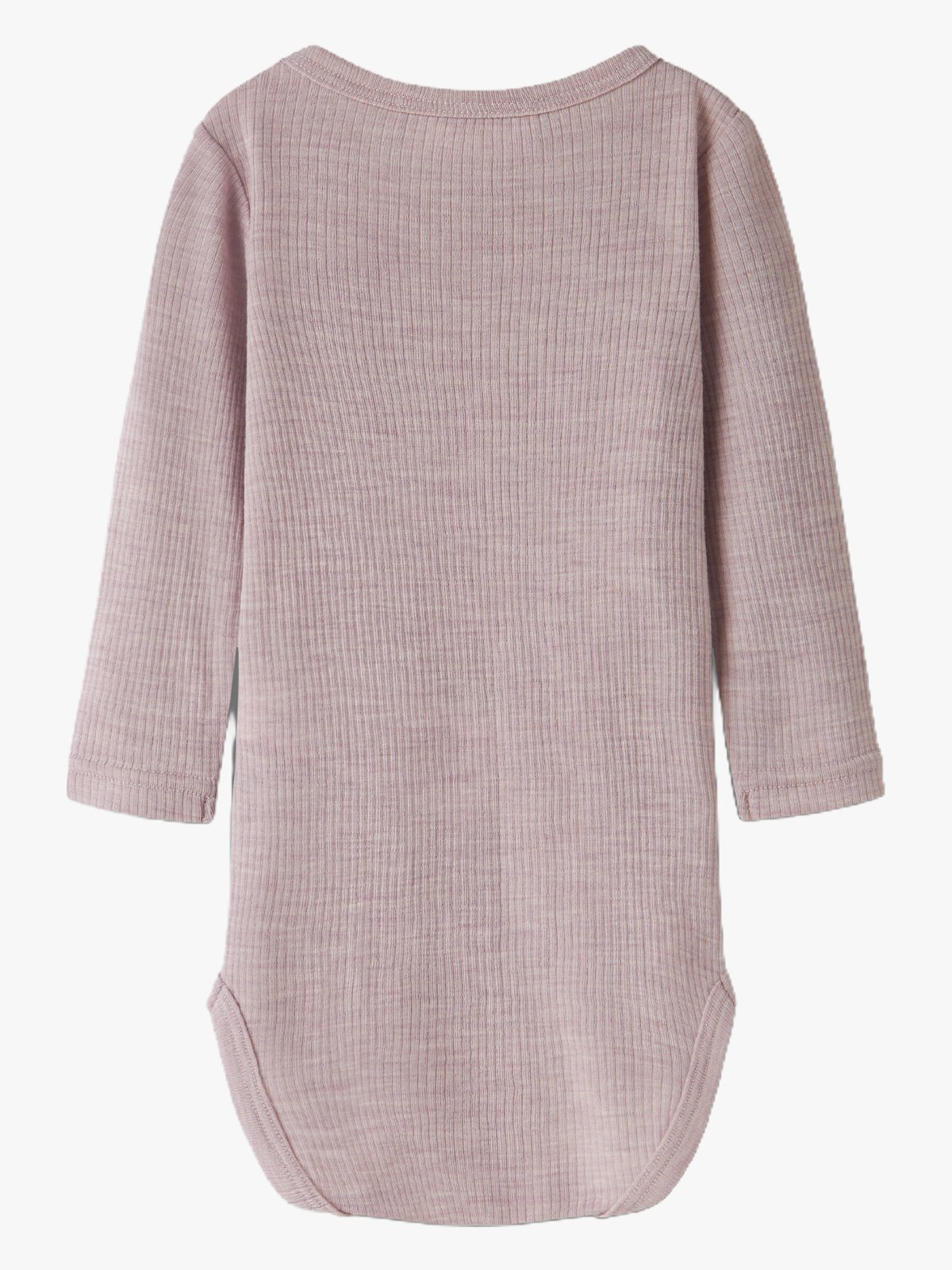 Name It Wax Wool Rib Long Sleeve Body Violet Ice