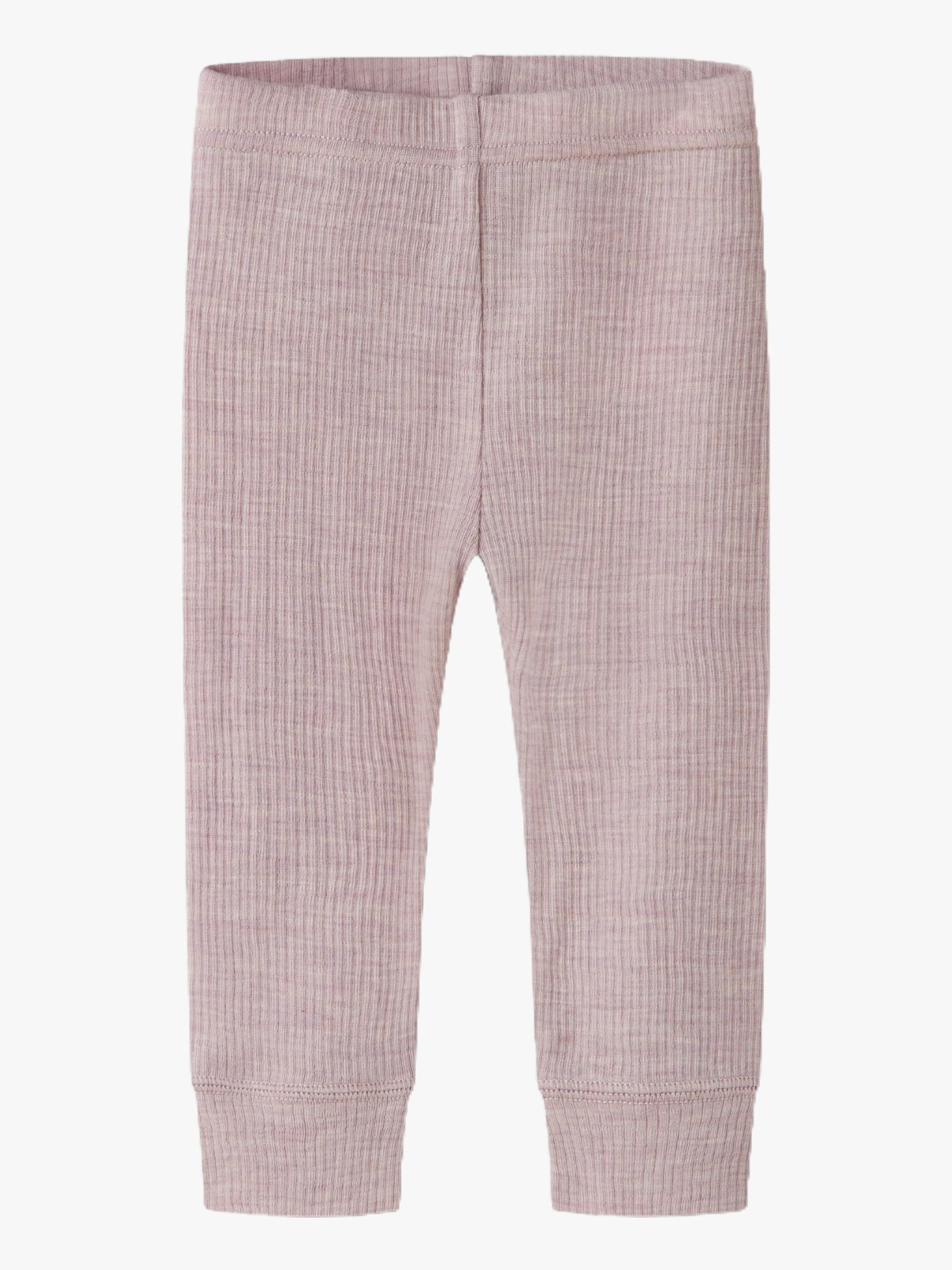 Name It Wax Wool Rib Legging Violet Ice