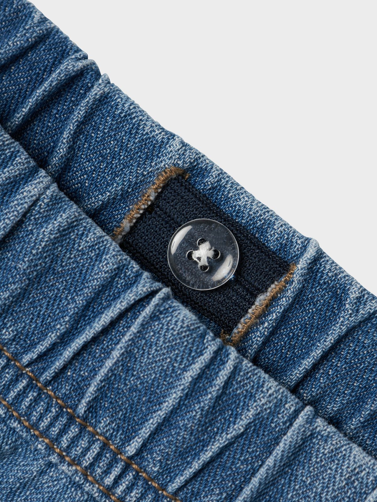 Name It Ryan Jog Denim Shorts Dark Blue Denim