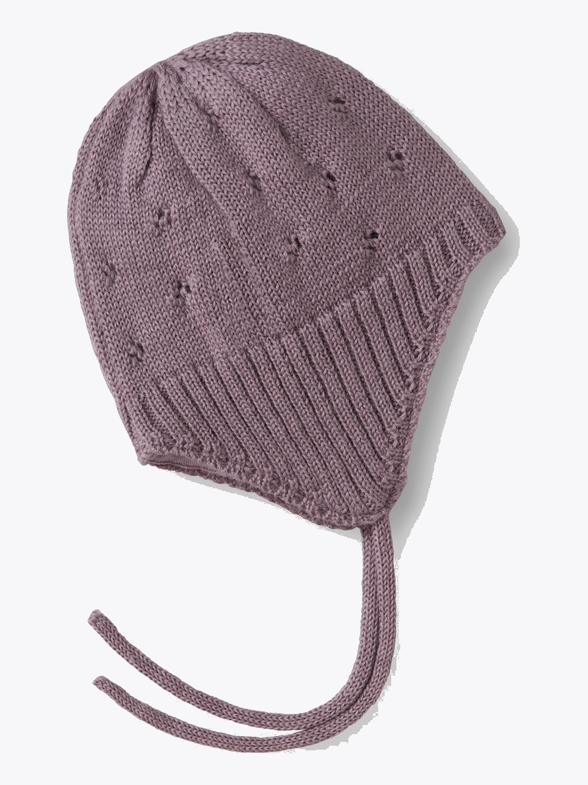 Name It Wrilla Bow Wool Knit Hat Toadstool Bow