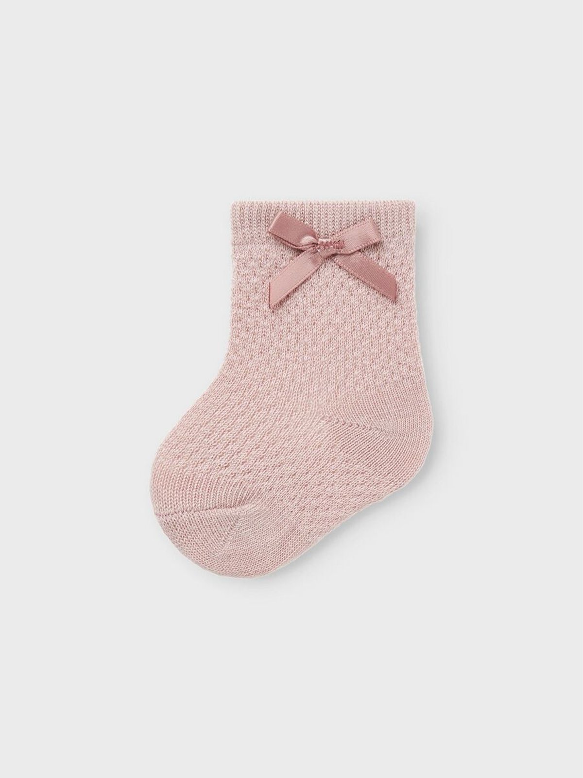 Name It Wakma Wo/Bl Structure 2-Pack Sock ShadowGray