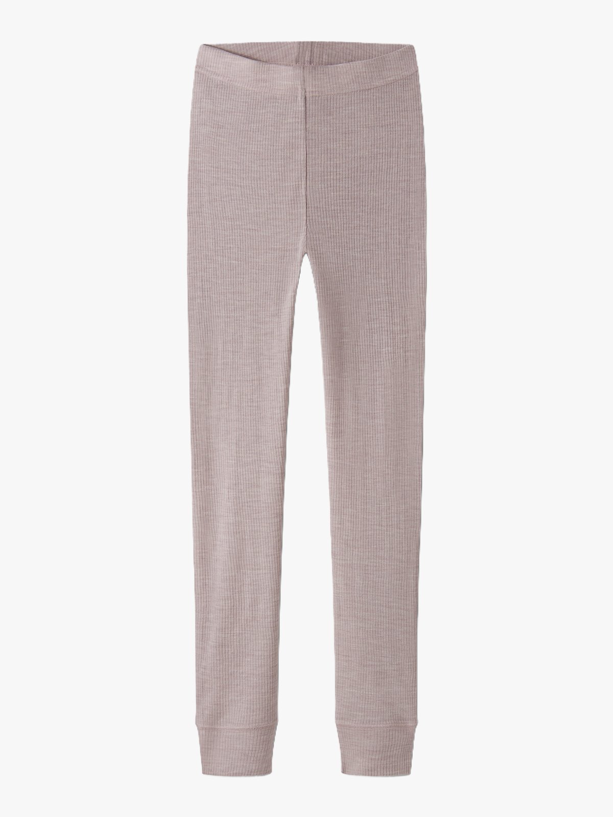Name It Wax Wool Rib Leggings Violet Ice